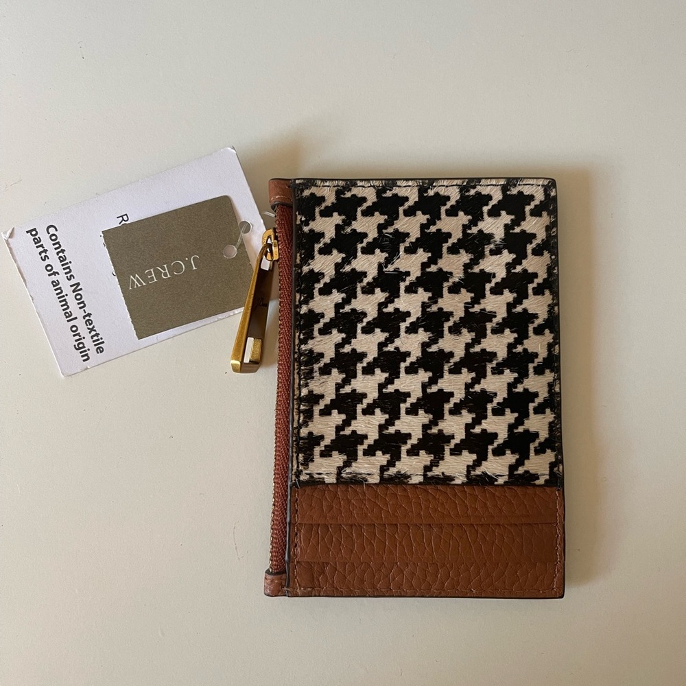 NWT: J. Crew card wallet